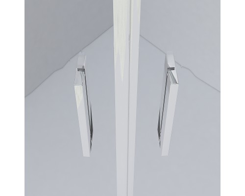 Душевой уголок Vincea Garda 120x120 VSS-1G1212CLB профиль Черный стекло прозрачное