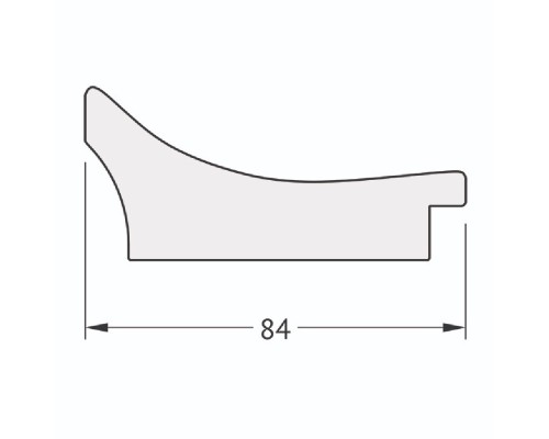 Зеркало Evoform Exclusive-G Floor 200х81 Фреска