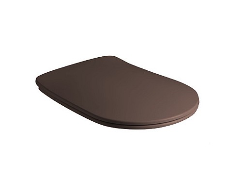 Крышка-сиденье Kerasan Nolita 539175 с микролифтом, цвет бургундский матовый