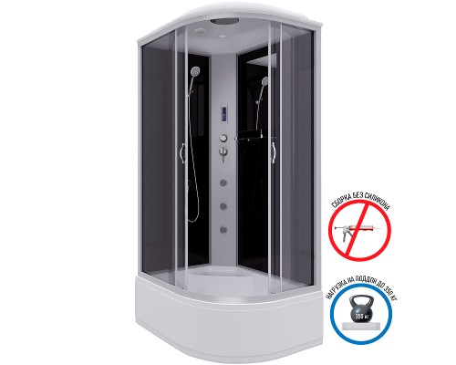 Душевая кабина Niagara Classic 120x80 L NG-2510-14LF с гидромассажем