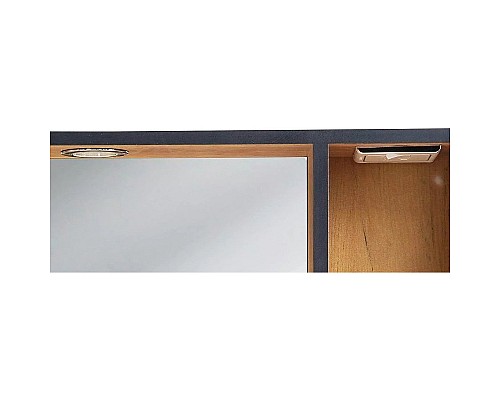 Зеркало Bellezza Бруно 70 4612211030491 с подсветкой Табакко