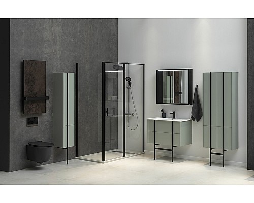 Шкаф пенал Allen Brau Reality 30 R 1.32001.CGM подвесной Олива матовая