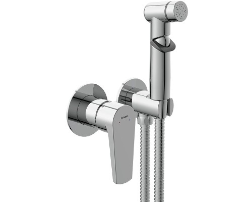 Гигиенический душ со смесителем Cersanit Moduo 64105 Хром