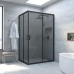 Душевой уголок ZA-F NOVO 95x70 02М 07 стекло графит