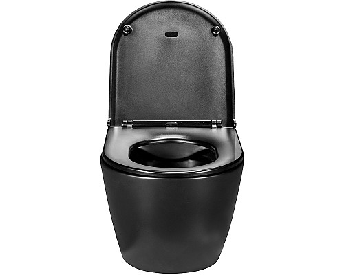 Унитаз WellWant Aura WWU01122B подвесной с сиденьем Микролифт