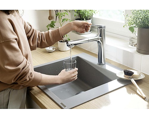 Смеситель для кухни Hansgrohe Zesis M33 74804000 Хром