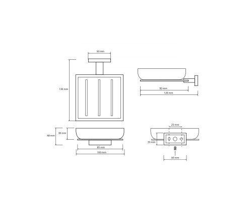 Мыльница Bemeta 118108022