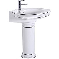 Раковина CeramaLux Lux Classic 75 1411 Белая