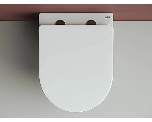 Комплект унитаза с инсталляцией Ceramica Nova Forma CN3009_1001B_1000 с сиденьем Микролифт и Черной матовой клавишей смыва