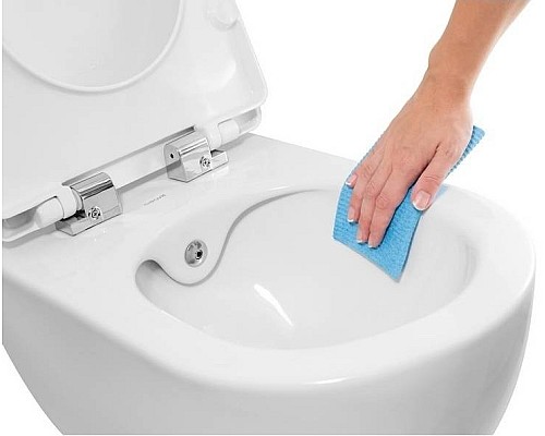 Унитаз биде Creavit Free FE322-00CB00E-0000 подвесной Белый без сиденья