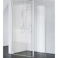 Душевой уголок BelBagno Marmi 80х90 MARMI-AH-1-80/90-C-Cr профиль Хром стекло прозрачное