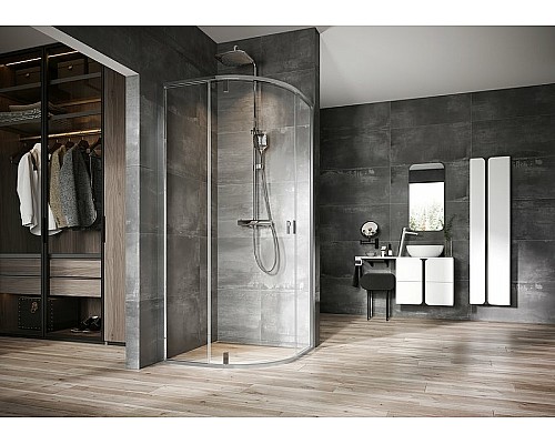 Душевой уголок Ravak Nexty NSKK3-90 90x90 3O677C00Z1 профиль Хром стекло Transparent