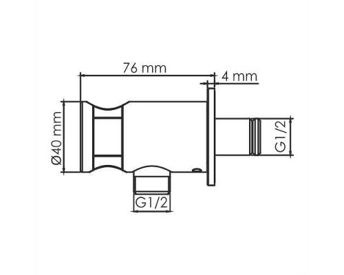 Шланговое подключение WasserKRAFT Sauer A189 Золото