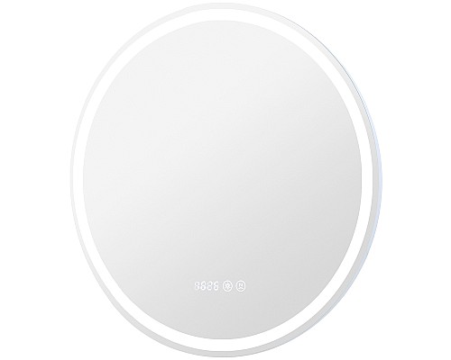 Зеркало Aquanet Оптима 60 304265 с подсветкой с сенсорным выключателем, часами и подогревом