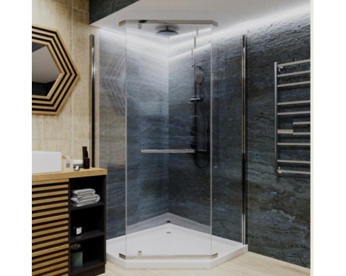 Душевой поддон из АБС-пластика Cerutti SPA P101 100х100 с антискользящим покрытием