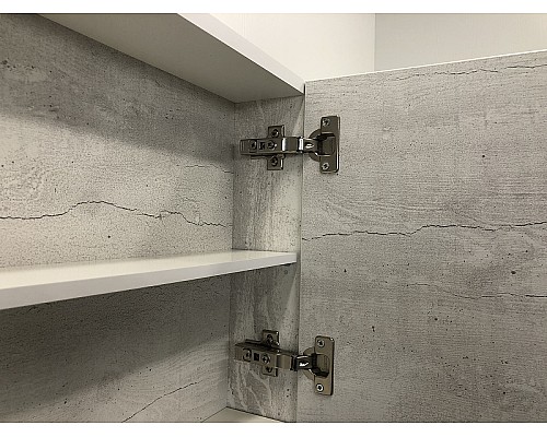 Зеркальный шкаф Comforty Никосия 80 00004138838 Дуб белый