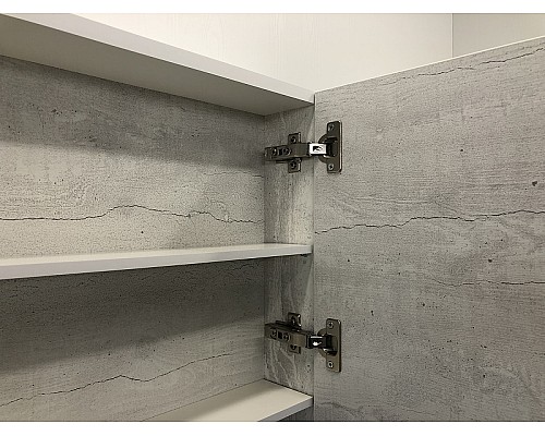 Зеркальный шкаф Comforty Никосия 80 00004138838 Дуб белый