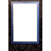 Зеркало Dolce Насыщенный синий 105x70см