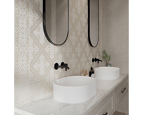 Раковина Kerama Marazzi ARTBASIN Vento накладная 50, белая матовая Раковина Kerama Marazzi ARTBASIN Vento накладная 50, белая матовая