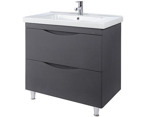 Тумба под раковину Bellezza Санриса 100 (Гармония 100) 4630117110369 Серебро