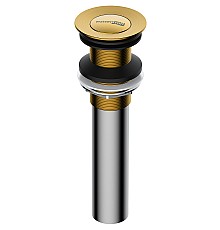 Донный клапан WasserKRAFT A252 Click-Clack Золото матовое