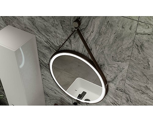 Зеркало Jorno Wood 50 Wood.02.50/ТК с подсветкой с бесконтактным выключателем