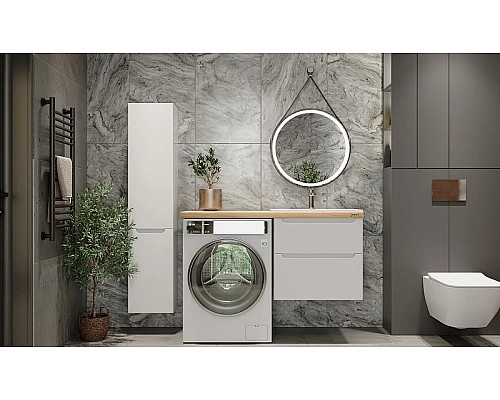 Зеркало Jorno Wood 50 Wood.02.50/ТК с подсветкой с бесконтактным выключателем