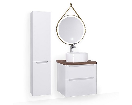 Зеркало Jorno Wood 50 Wood.02.50/ТК с подсветкой с бесконтактным выключателем