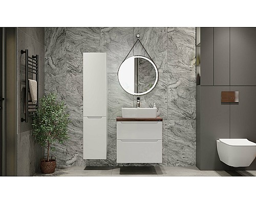 Зеркало Jorno Wood 50 Wood.02.50/ТК с подсветкой с бесконтактным выключателем