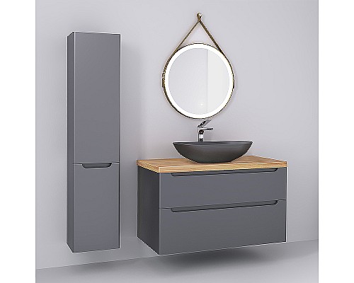 Зеркало Jorno Wood 50 Wood.02.50/ТК с подсветкой с бесконтактным выключателем