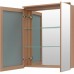 Зеркальный шкаф De Aqua Алюминиум 70 с подсветкой Медь