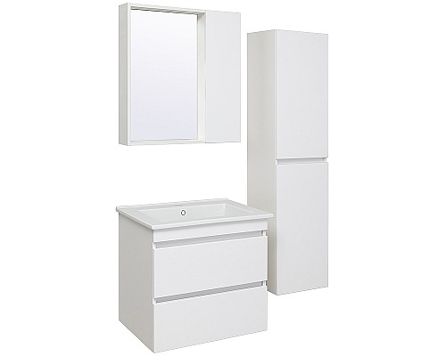 Тумба под раковину Runo Манхэттен 65 00-00001046 Белая