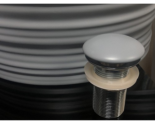 Серый матовый керамический донный клапан Gid Gmh100 74401k