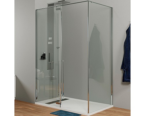Душевой уголок Allen Brau Fantasy 100x100 3.11002-00 профиль Хром стекло прозрачное