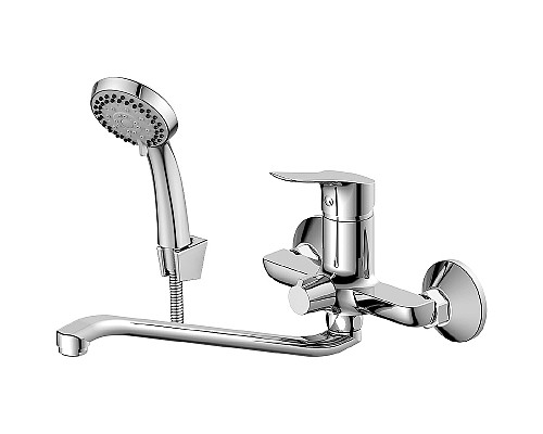 Смеситель для ванны Rossinka RS29-34 универсальный Хром