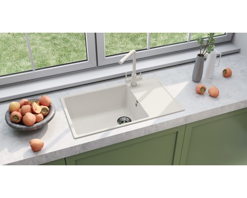 Кухонная мойка Ulgran Quartz Prima 860-01 жасмин