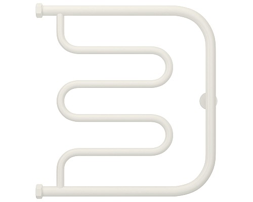 Полотенцесушитель водяной 500х500 белый матовый Сунержа Лира+ 30-4011-5050