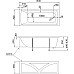 Акриловая ванна Marka One Modern 150х70 01мод1570