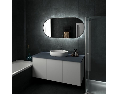 Зеркало Art&Max Bari AM-Bar-700-1500-DS-F с подсветкой с сенсорным выключателем