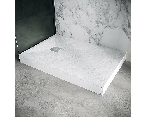 Душевой поддон из искусственного камня Grossman Strong 90x110 GR-S190110Q Белый