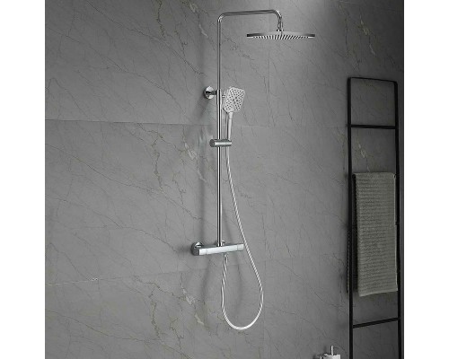 Душевая система Vincea Next VSFS-1N0TCH с термостатом Хром