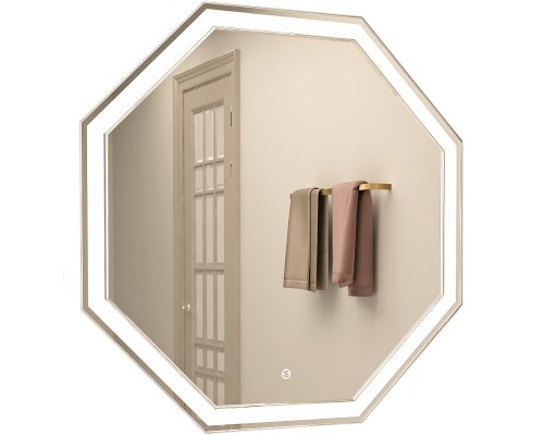 Зеркало Art&Max Argo AM-Arg-700-700-DS-F с подсветкой с сенсорным выключателем