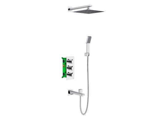 Душевая система встроенная с термостатом Timo Petruma SX-5149/00SM хром