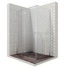 Душевой уголок Ambassador Diamond 120х80 12011107L профиль Хром стекло прозрачное