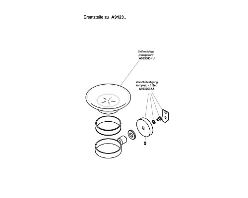 Мыльница Ideal Standard IOM A9123AA Хром