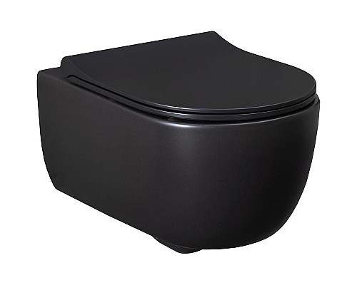 Унитаз Allen Brau Priority 4.31001.31 подвесной Черный матовый без сиденья