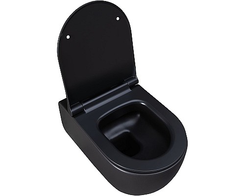 Унитаз Allen Brau Priority 4.31001.31 подвесной Черный матовый без сиденья