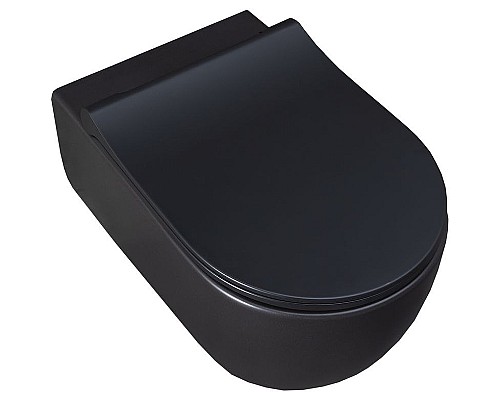 Унитаз Allen Brau Priority 4.31001.31 подвесной Черный матовый без сиденья