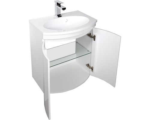 Тумба под раковину De Aqua Токката 60 167128 подвесная Белая