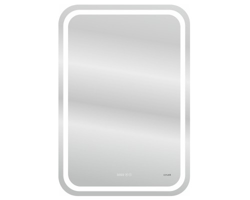 Зеркало Cersanit Led 050 Design Pro 55 KN-LU-LED050*55-p-Os с подсветкой с часами и подогревом